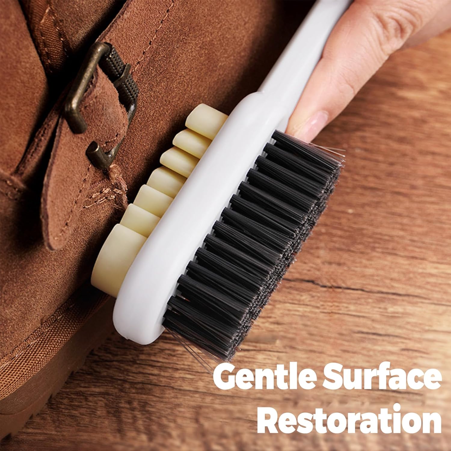 Shoe Cleaning Brush - 1pc Suede Cleaning Brush, Long Handle