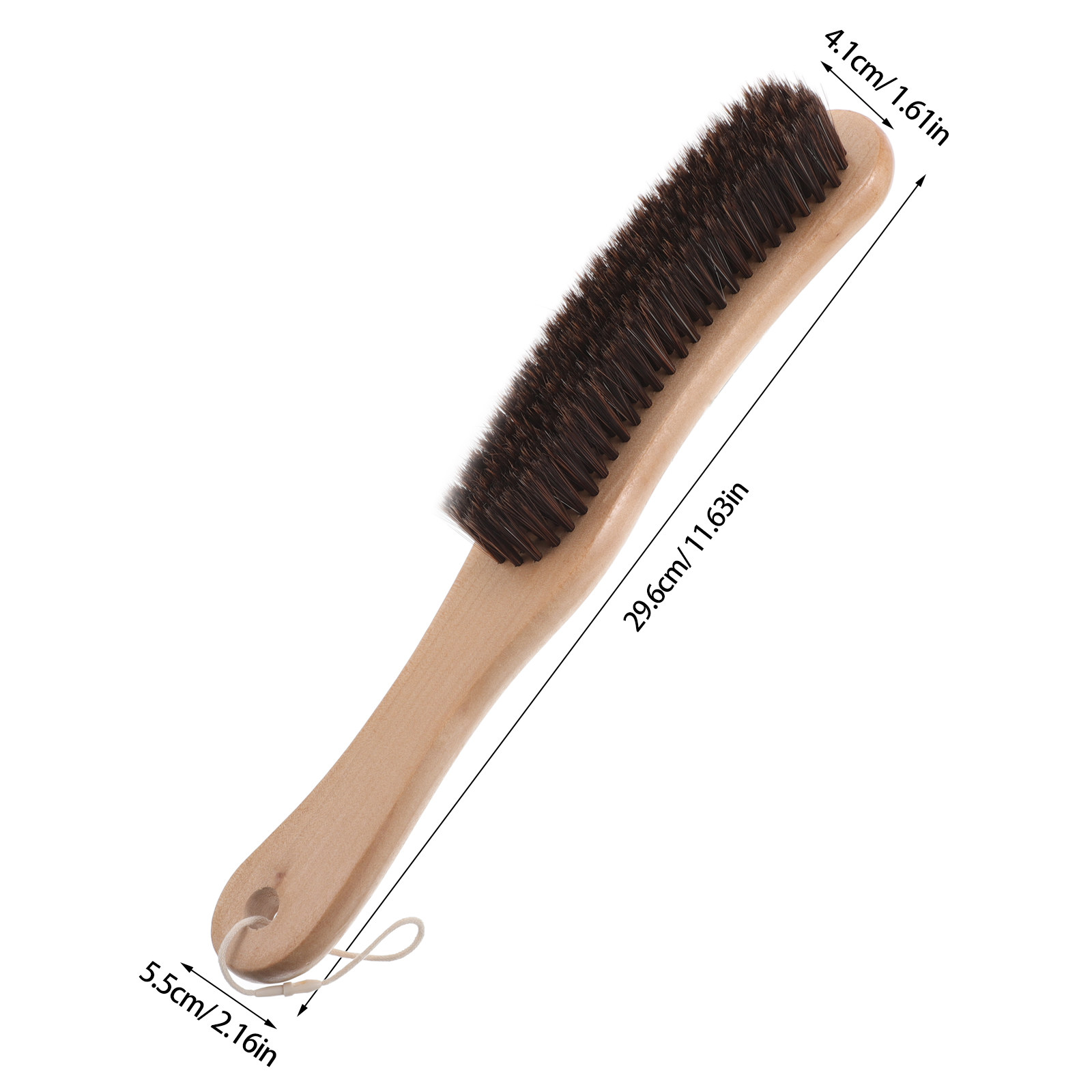 Long Handle Shoe Brush Wooden  - Sneaker Cleaner recension och pris