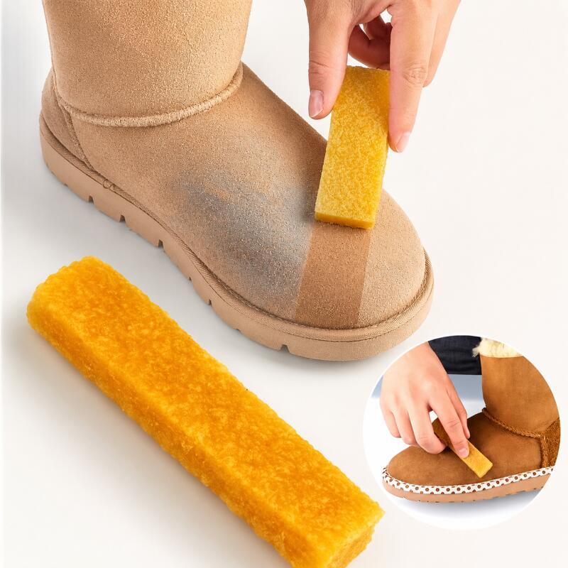 1Pc Suede & Faux Leather Shoe  - Shoe Cleaning Brush recension och pris