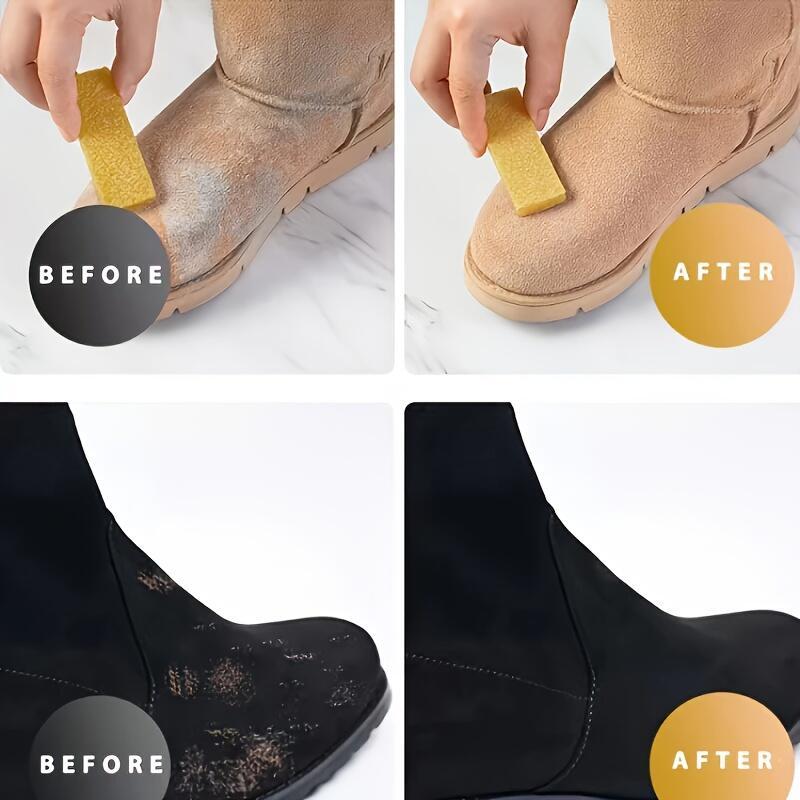 1Pc Suede & Faux Leather Shoe  - Shoe Cleaning Brush recension och pris